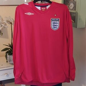 England Football Shirt Jersey Umbro 2006-2008